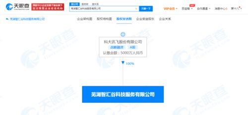 科大讯飞布局芜湖 新公司涉及房产与科技双重中介服务
